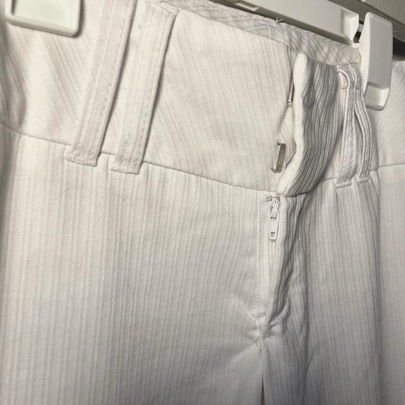 Y2K Low Rise Pinstripe Flare Trousers - Picture 7 of 7